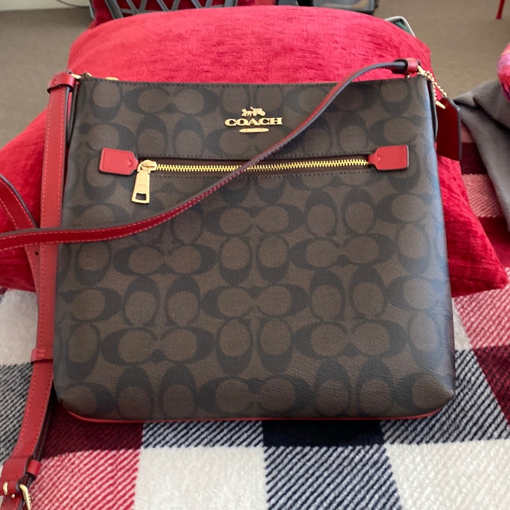 Coach File Bag